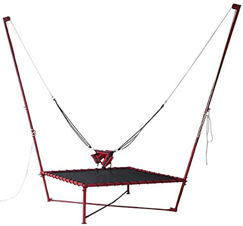 Springen Trampolin Gurt Sicherheitsgurt Trampolin Schaukel Sicherheit Halbkörper Bungee Seil für Kinder Erwachsene Outdoor Sport Fitnessstudio Trampolin Zubehör,Blau,S