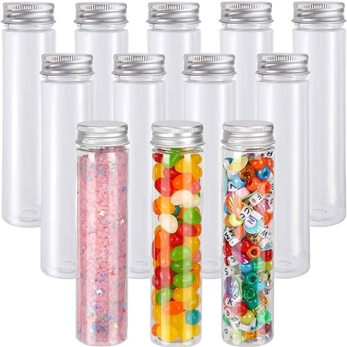 12 Stk Reagenzglas, Reagenzgläser Glas Transparent Reagenzgläser Reagenzglas mit Korken für Hochzeiten, 30ml Reagenzgläser mit Schraubverschlussfür für Süßigkeiten, Wissenschaft, Flüssigkeiten