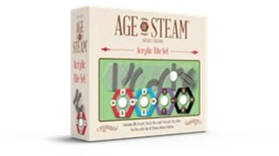 Age of Steam Deluxe Brettspiel: Acrylfliesen-Set