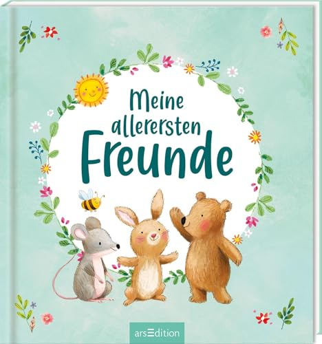 Meine allerersten Freunde: Niedliches Freundebuch für die Kleinsten für Kita, Krippe, Kindergarten | ab 2 Jahren