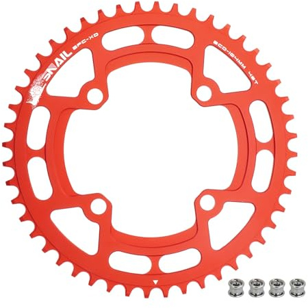 BESNIN 104 BCD Plato 30T 32T 34T 36T 38T 40T 42T 44T 46T 48T 50T 52T Platos Narrow-Wide de Single-Speed para Bicicletas de Carretera, BMX y MTB de 7/8/9/10/11/12 Velocidades