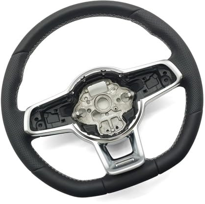 WUYDKEL Lenkrad Auto Kompatibel Mit VW Für Golf 7 MK7 Für GTI Für Rline Für GTE Auto-Sportlenkrad Mit Lenkradrahmen Ersatz-Autozubehör(NO Logo)