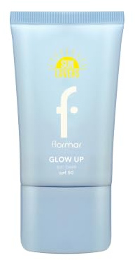 Flormar Sun Lovers Sonnenschutz-Base SPF50 – Feuchtigkeitsspendend & Strahlendes Finish – 84% Natürliche Inhaltsstoffe – Make-up Primer mit Glow-Effekt