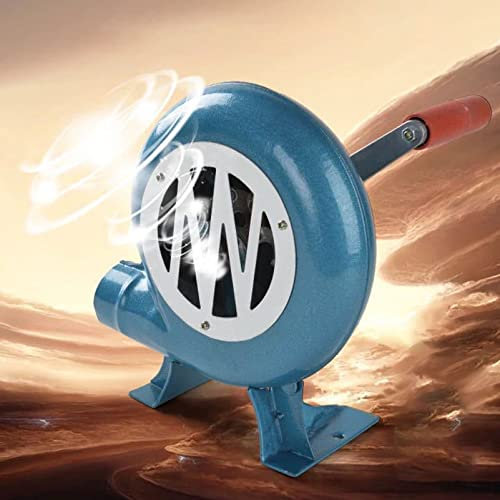 Forge souffleur manuel à manivelle pour barbecue et cuisine - Options de 80 W à 350 W