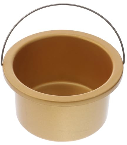 FIXOSHEE Pot Intérieur pour Chauffe-cire Aluminium Bol de Fonte de Cire Simple et Fiable Résistant Colle Adapté pour Usage Domestique et Salon Nettoyage Facile Couleur Couleur Aléatoire