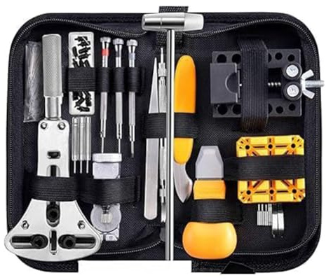 Hipzeepo Watch Repair Kit Set mit Uhrenarmband Entferner Werkzeugen, Entfernungswerkzeugen für Uhrenarmband