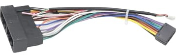 Auto Einbaurahmen Für Hyundai Für I30 GD Für Elantra Für GT 2012-2017 9 Zoll Auto Rahmen Fascia Adapter Android Radio Dash Montage Panel Kit Autoradio Blende(Only Cable)