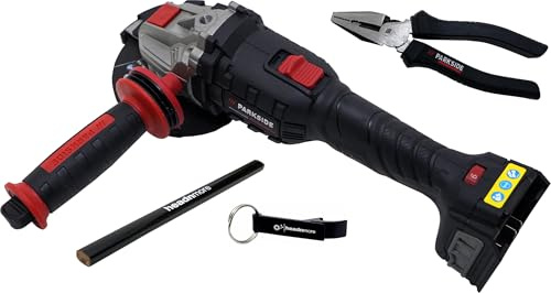 HEADNMORE Offerta per PARKSIDE PERFORMANCE® smerigliatrice angolare a batteria da 20 V 125 mm Brushless – compatibile con X 20 V Team – accessori inclusi – senza batteria e caricatore (+pinza