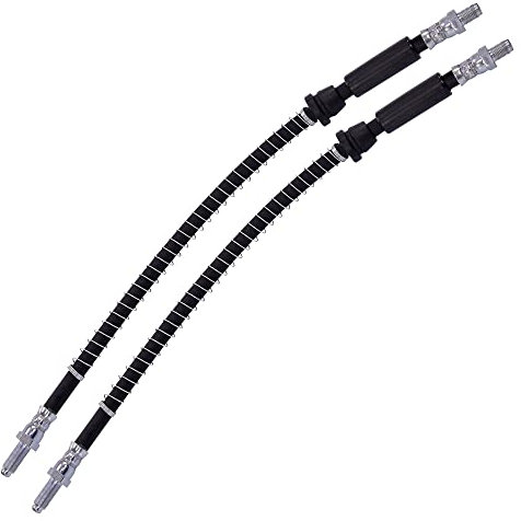 BESTPRICE 2x Bremsschlauch vorne Kompatibel mit FORD FIESTA Mk3 (GFJ), FIESTA (FVD)