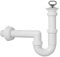Schläfer 4618105,Sifón universal para fregaderos, rejilla inoxidable DN 80, desagüe,Juego de sifón con válvula de drenaje para fregaderos,Tapones para fregadero,Sifón de tubo 1 1/2x40 mm de diámetro