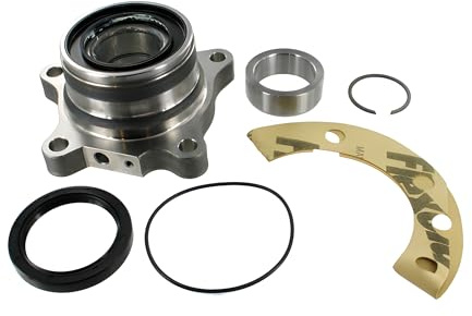 SKF Radlagersatz mit Wellendichtring VKBA 6909 Position Hinterachse links Höhe 103 mm Länge 151 mm Breite 154 mm - OE Qualität