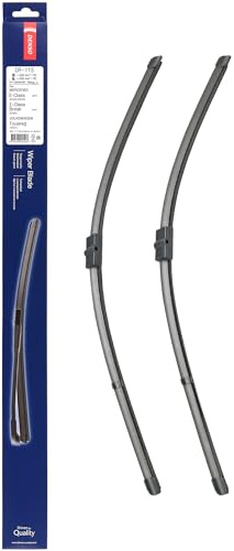 DENSO Flachwischer-Set DF-115 (650/650 mm): Zwei leise, langlebige Wischer mit aerodynamischem Design. OEM-Qualität, breite Kompatibilität, 2-Jahre Garantie