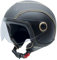NZI Celebrities Motorradhelm, Schwarze Gummischicht, 57