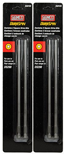 Senco EA0125#2 Duraspin Schraubbefestigungssystem, quadratisch, 2 Stück
