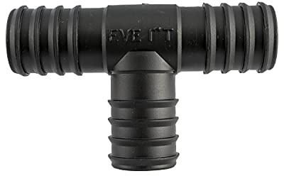 Cost Wise tee connector for use with 25mm flexible corrugated reinfored garden pond/fishpond pipe