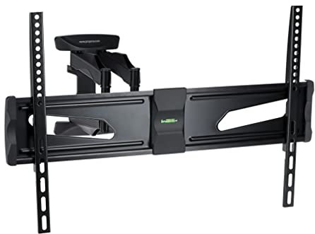 ProperAV Heavy Duty Swing Arm TV Wall Bracket 37 40 42 43 46 50 55 60 65 70 75 VESA Max 600x400 Black