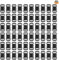 Chudian 60 Stück Steckverschluss für 10mm Gurtband, Klickverschluss Steckschließer Klippverschlüsse Steckschnalle für Paracord Armbänder Hunde-Halsband Rucksacke Schwarz