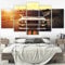 yuanjun Puzzle 5 TLG Kunstdruck Modern Wandbilder Design Tapete Bilder Drucke Leinwand Wandkunst Wohnkultur Gem?Lde Poster Mehrteilig XXL M3 E30 2 Auto Leinwand