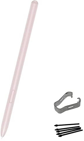 Ersatz-Eingabestift für Samsung Galaxy Tab S7 FE SM-T730,Galaxy Tab S7,Tab S7+ Plus,Tab S7 FE S Pen Ersatz Stift+ Spitzen/Federn,ohneBluetooth (Mystic Pink)