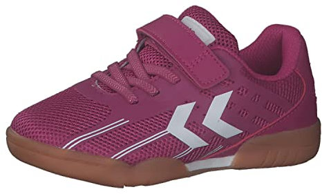 HUMMEL Root Elite JR VC Handball Shoe, Cactus Flower, 28 EU