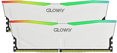 Abyss-PC-DDR4-3200 MHz C16 LED 288 broches RAM RVB pour ordinateur de bureau Blanc 32 Go (2 x 8 Go)