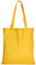 TEXXILLA 10er | 25er | 100er Pack Baumwolltasche - 28 Farben | mit Zwei Langen Henkeln | 38x42cm | Jutebeutel | Einkaufstasche | unbedruckt, Farbe:sonnenblumengelb, Größe:100 Stück