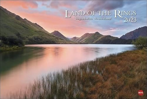 Harenberg Land of the rings - Kalender 2023 - Heye-Verlag - Fotokalender - Wandkalender mit fantastischen Aufnahmen - 58 cm x 39 cm