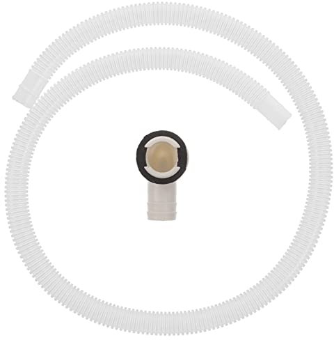 Angoily Manguera De Drenaje De Aire Acondicionado con Conector De 20Mm Tubo Transparente Flexible De Plástico De 1 para Vinilo Transparente De PVC Mini Dividido