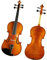 geige anfänger Handgefertigtes Saiteninstrument Aus Massivem Holz Mit Natürlichem Muster Für Anfänger Und Profis In Goldgelb (Color : 3/4)