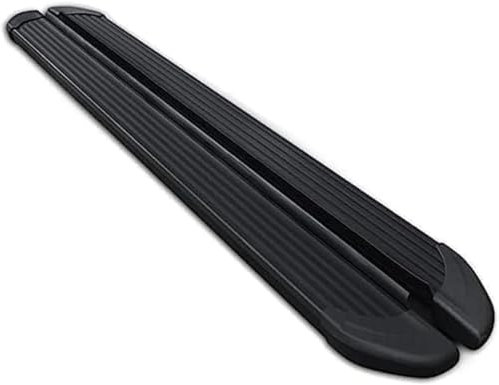 TMZWJ 2 pièces Marchepieds Latéraux Barres pour Ford Transit Custom 2012-2020 L2 Latéraux Marche Pieds Voiture Jupes Latérales Aluminium Pédales Accessoire