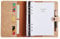 Kalender 2025 A5 Wochenplaner Nachfüllbar, Deutsch, 1 Woche 2 Seiten mit Tabs, Tasche, Mehr Notizen Kontakt Seite, Softcover, Buchkalender Terminplaner, Planer Ringbuch Jan.2025-Dez.2025 Jahresplaner