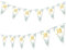 18 Geburtstag Deko Grün Gold, Girlande 18 Geburtstag Wimpelkette, Deko 18 Geburtstag Mädchen Junge, Happy Birthday Wimpelkette 18 Girlande Grün Gold Weiß für Mädchen Junge 18 Geburtstagdeko