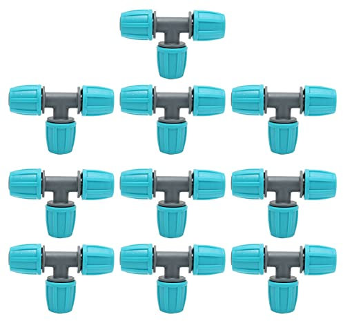 Joint de Tuyau D'eau en T de 16 Mm, raccords pour tuyau d arrosage 1/2, raccords pour tuyau d arrosage 1/2