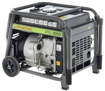La zappa Generatore ad inverter PMI 3000 motore OHV monofase con funzionamento a benzina ed avvio a strappo 3000 W