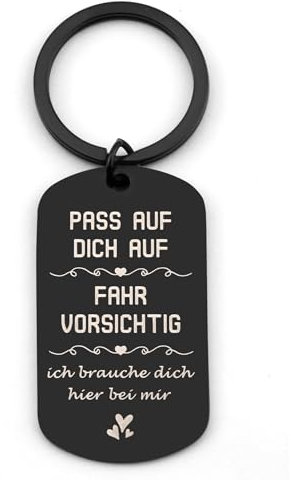 Geschenke für Männer Valentinstag Partner Geschenke für Freund Schlüsselanhänger Auto Kleinigkeiten für Männer Frauen Führerschein Bestanden Geschenk Ehemann Boyfriend Partner Mann Geschenk für Ihn