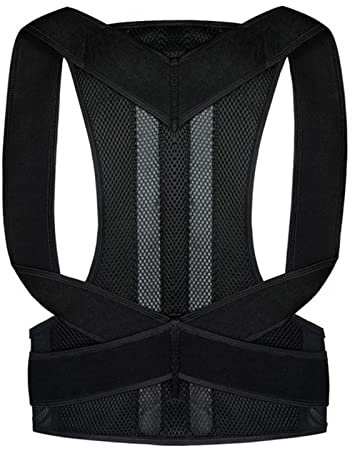 Rückenbandage Korrektor Rücken Lendenwirbelsäule für Frauen und Männer verbessern die Versorgung und Rückenentlastung, 5 Größen