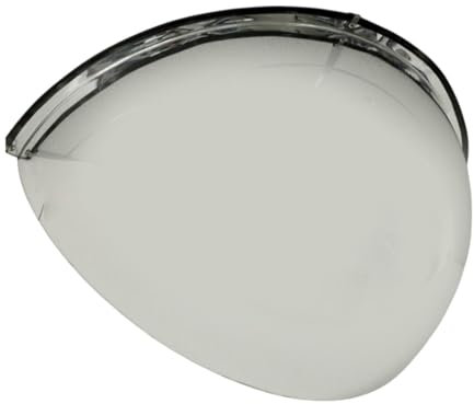 MagiDeal Miroir convexe demi-dôme, accessoires d'angle de vision de 180 degrés pour garages, bureau, entrepôt routier, supermarchés