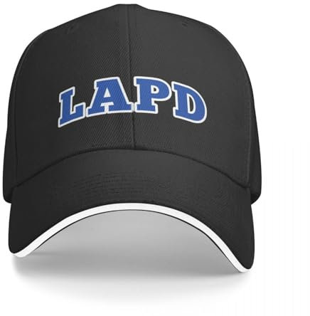 CIZIEOE Baseballcap LAPD/LAPD Los Angeles/Los Angeles/LAPD Design Bauhelm Snapback Cap Rugby modische Caps