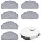 Panni per E-covacs Dee-bot, 6 pezzi per E-covacs N20, 25 * 12cm per E-covacs Dee-bot N20 Plus, Panni per E-covacs Dee-bot N20, Panni di Lavaggio per E-covacs De-bot N20 Plus Robot Aspirapolvere