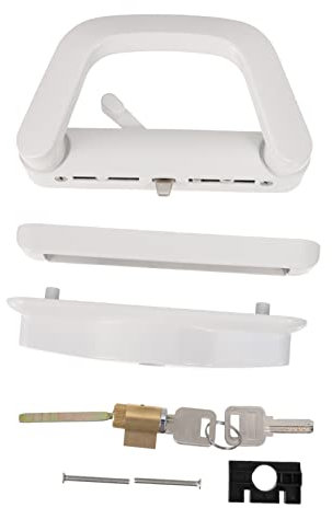 Uonlytech Verrou De Confidentialité Pour Porte Coulissante Loquet Forme De Goutte Eau Verrou Alliage De Zinc