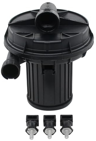Sekundärluftpumpe mit Halter für Passat Golf 6 5 4 T4 Polo Shar-an Toua-reg | für Touran Bora Caddy Je-tta New Beetle A3 8L 8P A4 B5 B6 B7 A6 C6 C5 A6 4F A8 D3 Q7 TT Altea Ibiza Leon Fabia Octavia Superb