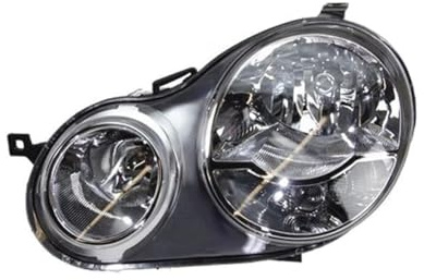 SANJSJHXJ Hauptscheinwerfer für VW Polo (9N, 9A) (9A4, 9A2, 9N2, 9A6) 2002-2005, LED Scheinwerfer Motor Scheinwerfer Frontscheinwerfer + Set Links/Rechts,Driver's seat (Left)
