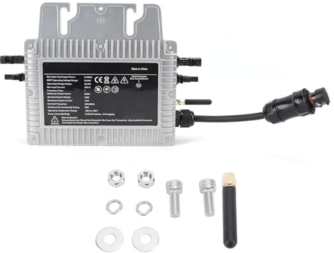 -onduleur Solaire MPPT à Onde sinusoïdale Pure 800W, étanchéité IP67, WiFi, -onduleur Solaire pour Panneau Solaire