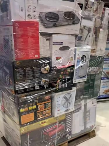 4-31 Pcs Mixed Multimedia Job Lot, Pallet of Laptops Phones and Game Consoles, Customer Returns Stock PED23
