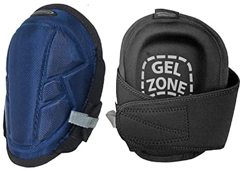 McGuire-Nicholas 22382-1 - Ginocchiere gel Lite Pro per pavimentazione, colore: Navy/Nero