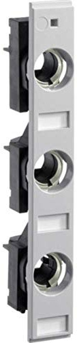 HAGER L063L Reitersicherungsunterteil D02 M.Isodeckel 3x63A B=27Mm F.Passhülse