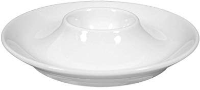 Seltmann Weiden Rondo Weiss Uni Eierbecher mit Ablage
