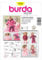 Burda Schnittmuster 7753 Puppenkleid