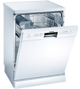 Siemens SN25M239EU - Lavastoviglie autoportante, A++ AA, 10 l, 0,92 kWh / 60 cm/bianco/aquaStop/sensore di carico