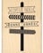 Florilèges Design fe213040 Stempel Scrapbooking Frohe Elementen beige 8 x 6 x 2,5 cm